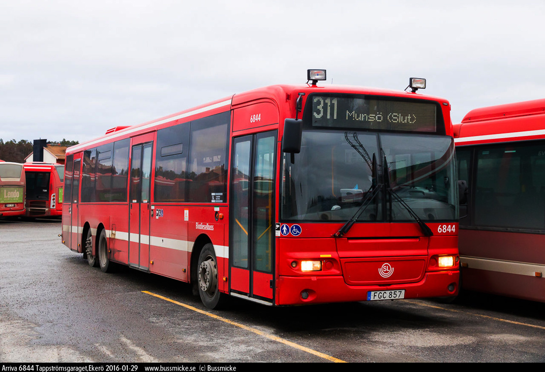 Стокгольм, Volvo 8500LE № 6844