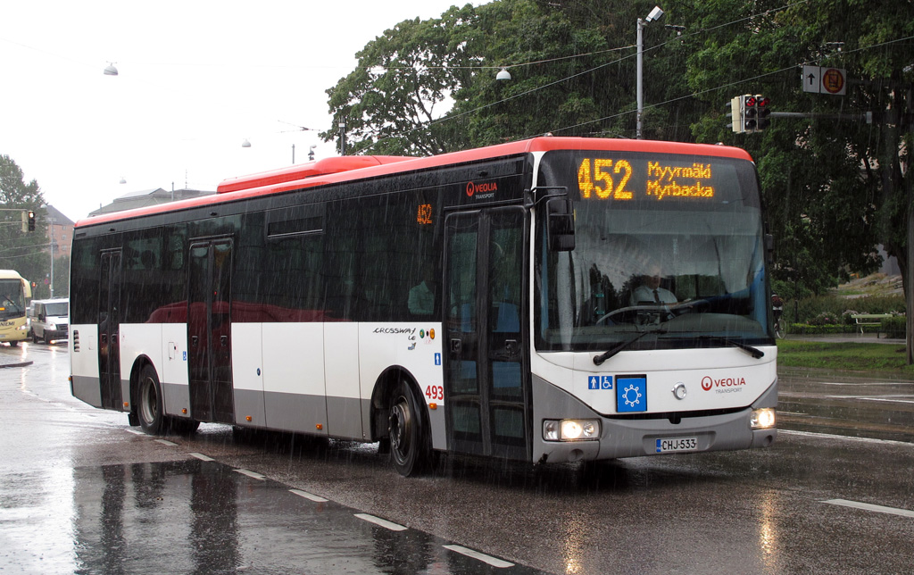Vantaa, Irisbus Crossway LE 12.8M # 493