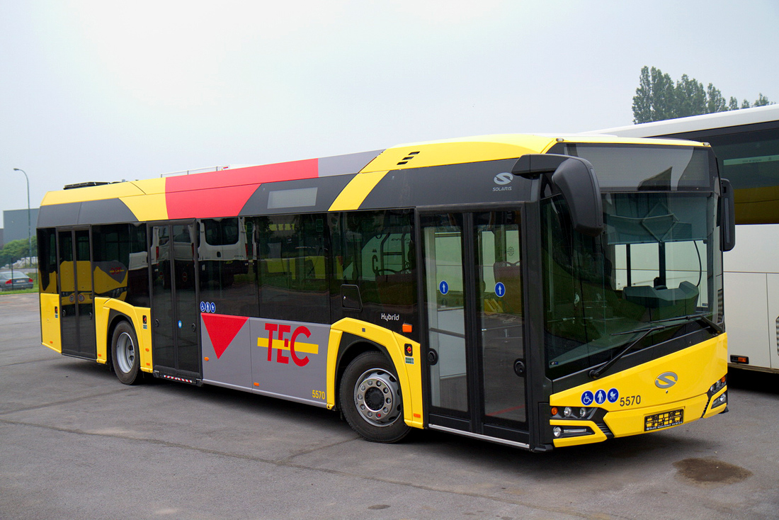 Liège, Solaris Urbino IV 12 hybrid # 5570