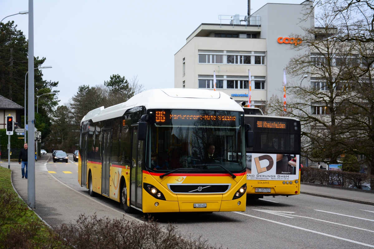 Liestal, Volvo 7900 Hybrid # 5518