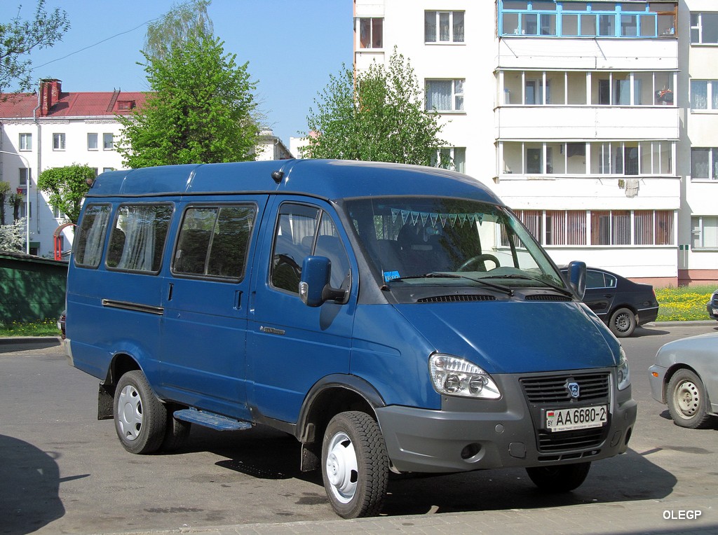 Орша, ГАЗ-3221* № АА 6680-2