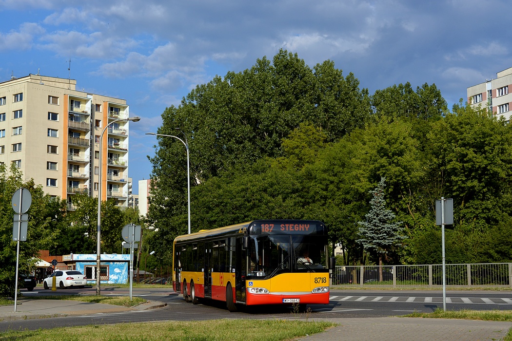 Варшава, Solaris Urbino II 15 № 8718