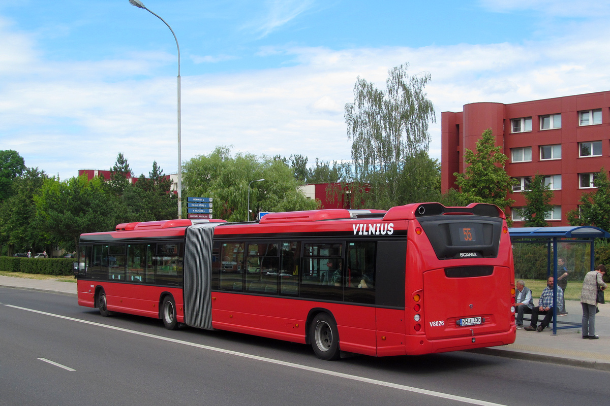 Vilnius, Scania Citywide LFA # V8026