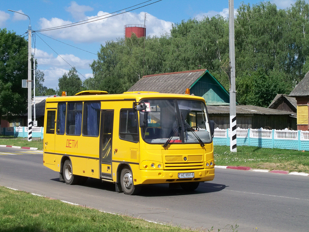 Чериков, ПАЗ-3203 № АЕ 9591-6