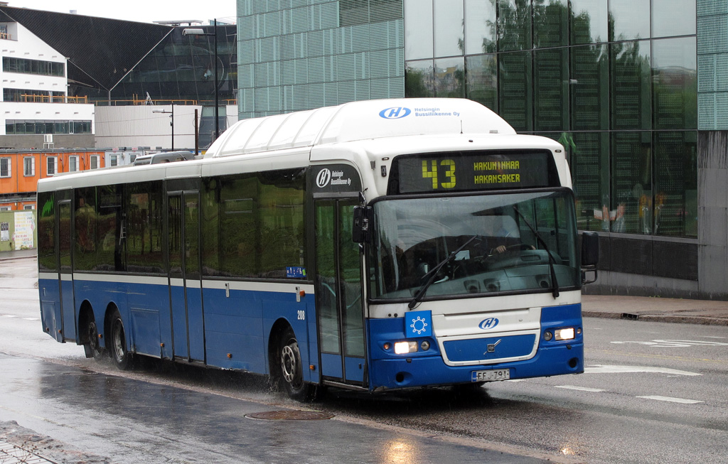 Helsinki, Volvo 8500LE # 208