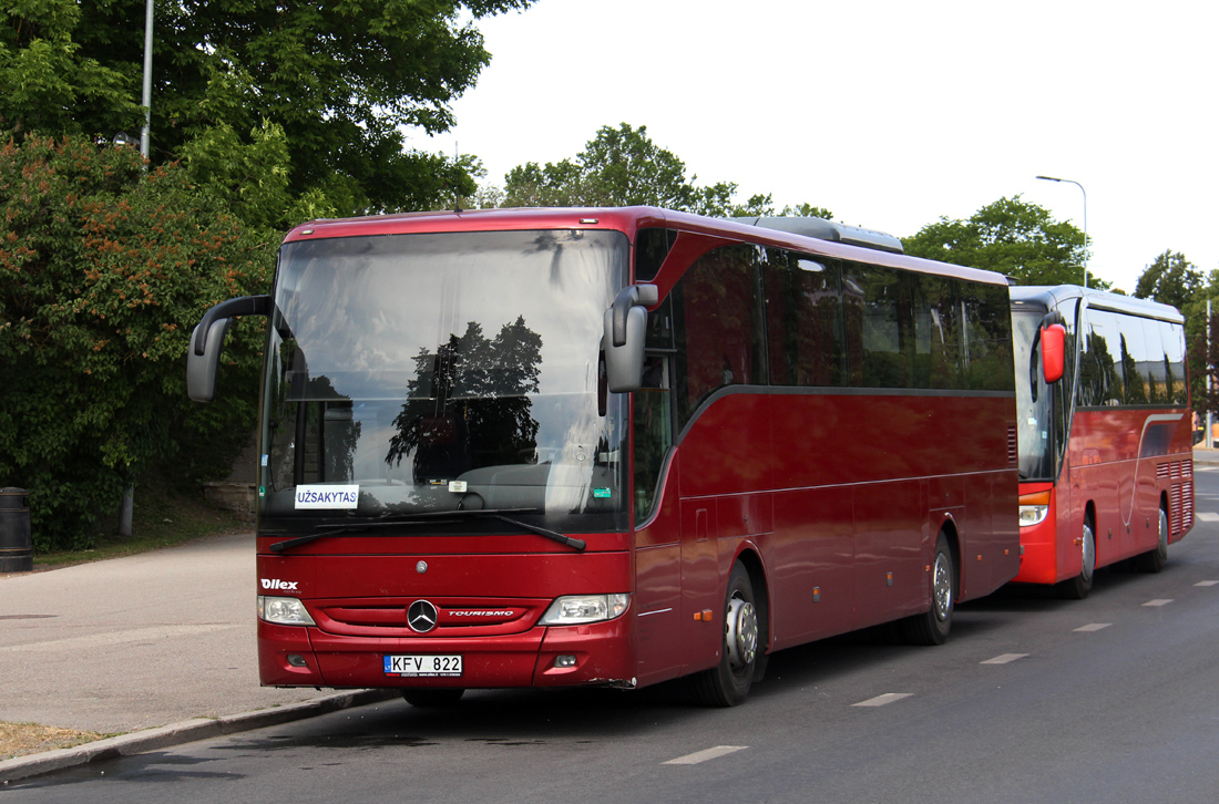 Vilnius, Mercedes-Benz Tourismo 15RHD-II nr. KFV 822