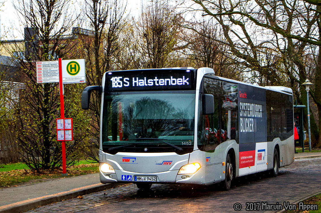 Hamburg, Mercedes-Benz Citaro C2 # 1452