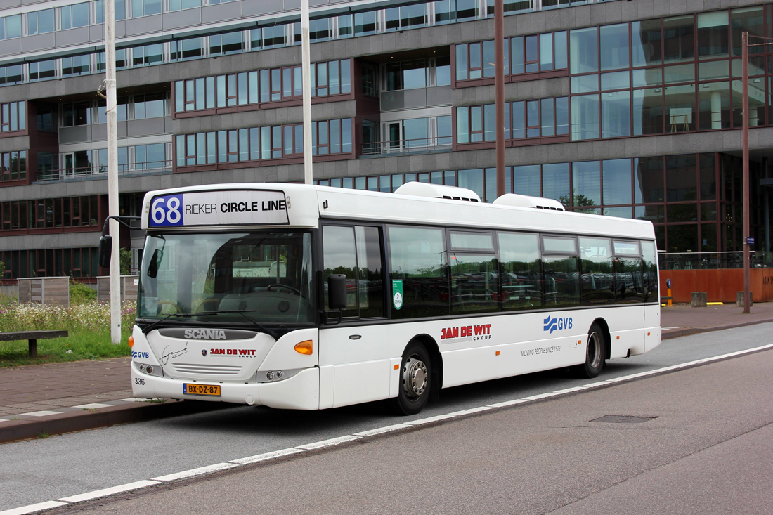 Haarlem, Scania OmniCity CN230UB 4x2EB # 336