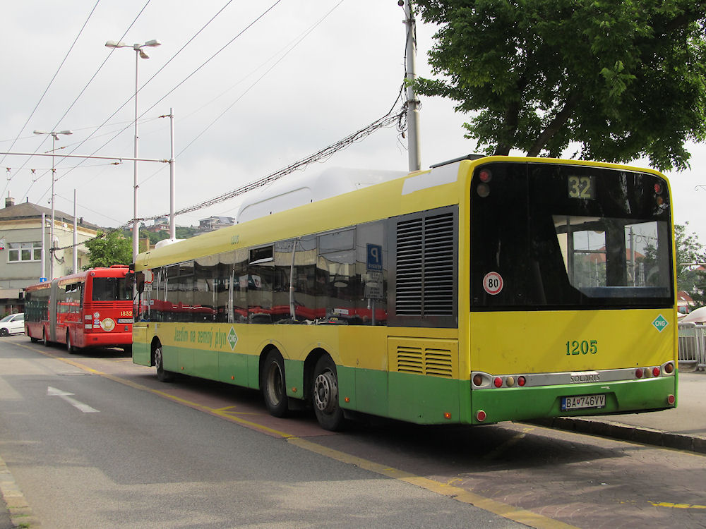 Bratislava, Solaris Urbino III 15 CNG # 1205