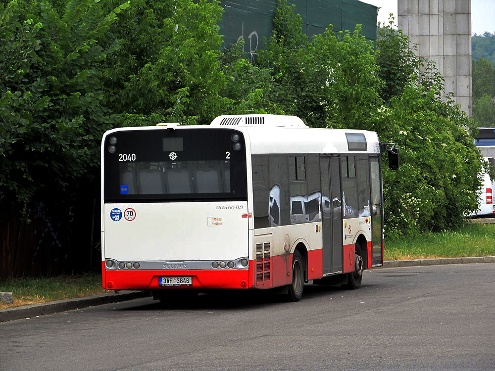Praha, Solaris Urbino III 8,9 LE č. 2040