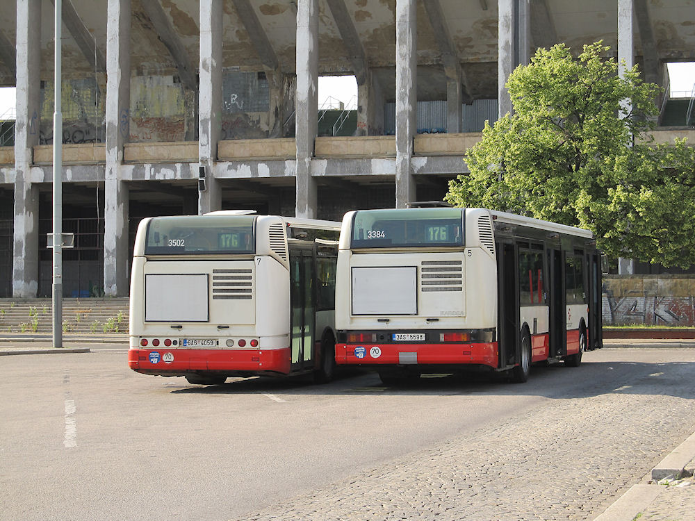 Prague, Karosa Citybus 12M.2071 (Irisbus) № 3384; Prague, Irisbus Citelis 12M № 3502