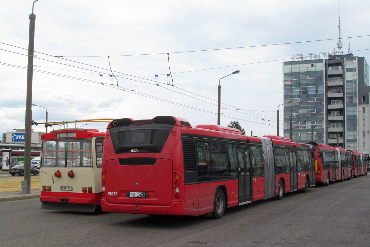 Vilnius, Scania Citywide LFA # V8022