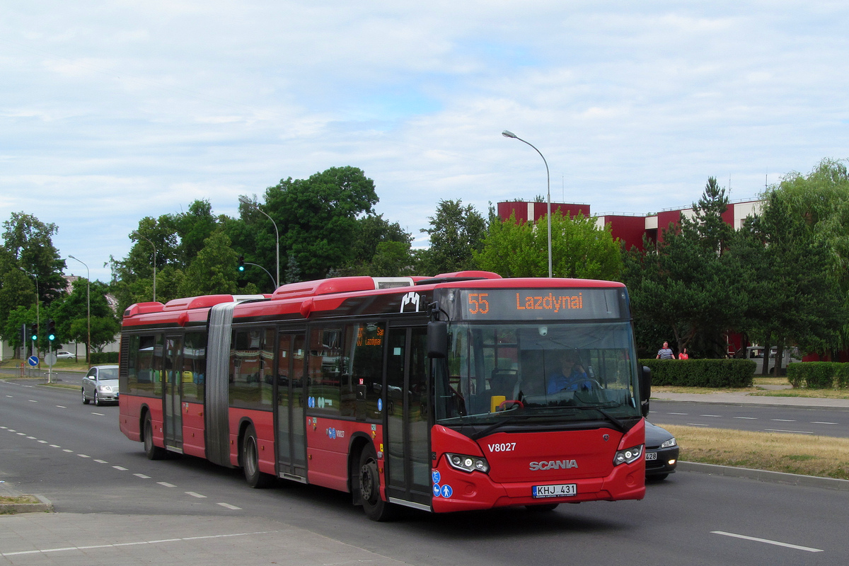 Vilnius, Scania Citywide LFA # V8027