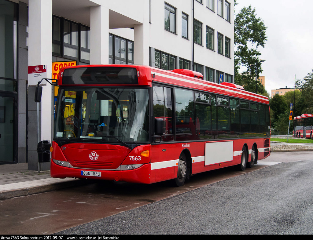 Stockholm, Scania OmniLink CK270UB 6x2*4LB # 7563