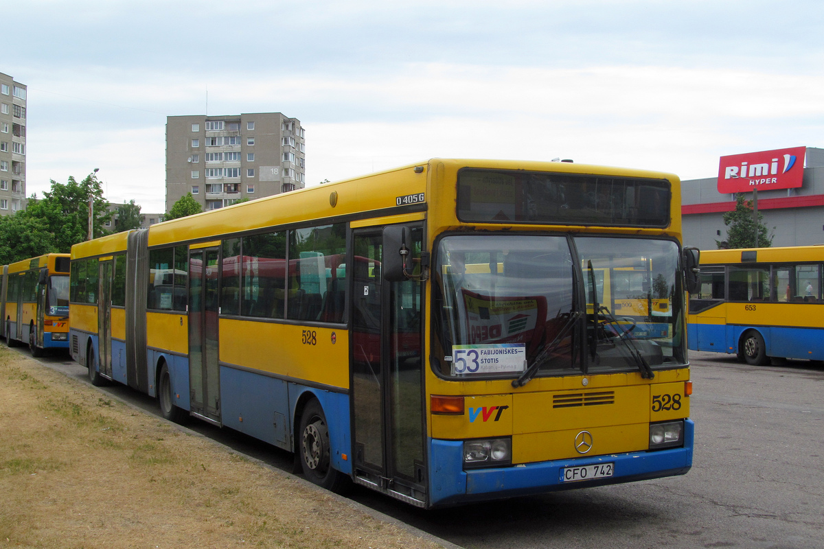 Vilnius, Mercedes-Benz O405G № 528