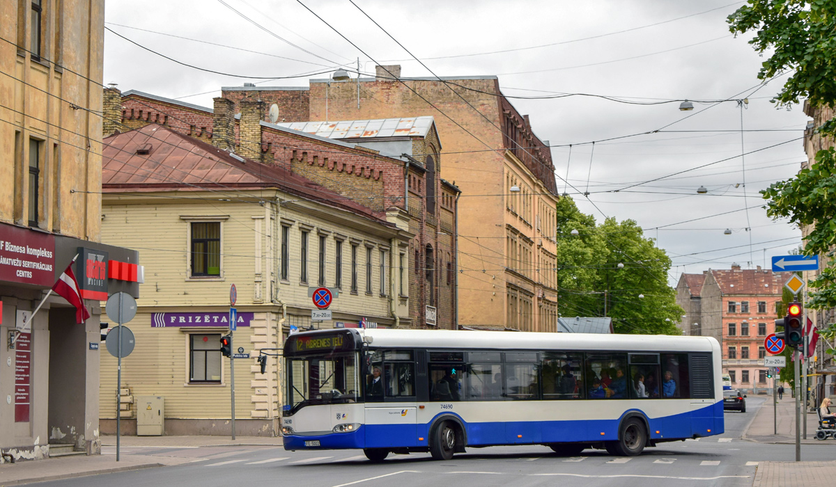 Riga, Solaris Urbino II 12 No. 74690