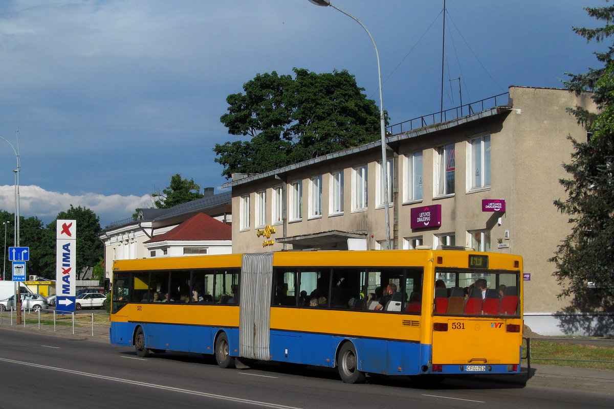 Vilnius, Mercedes-Benz O405G No. 531