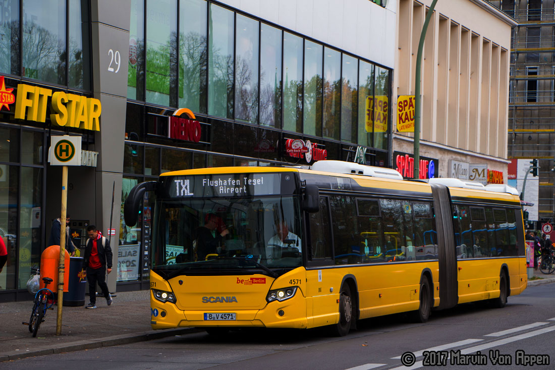 Берлин, Scania Citywide LFA № 4571