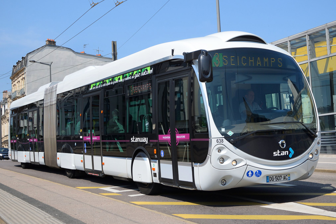 Nancy, Irisbus Crealis Neo 18M CNG # 638