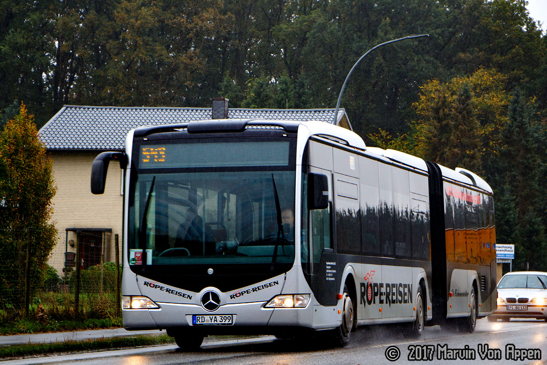 Rendsburg, Mercedes-Benz O530 Citaro Facelift G # RD-YA 399