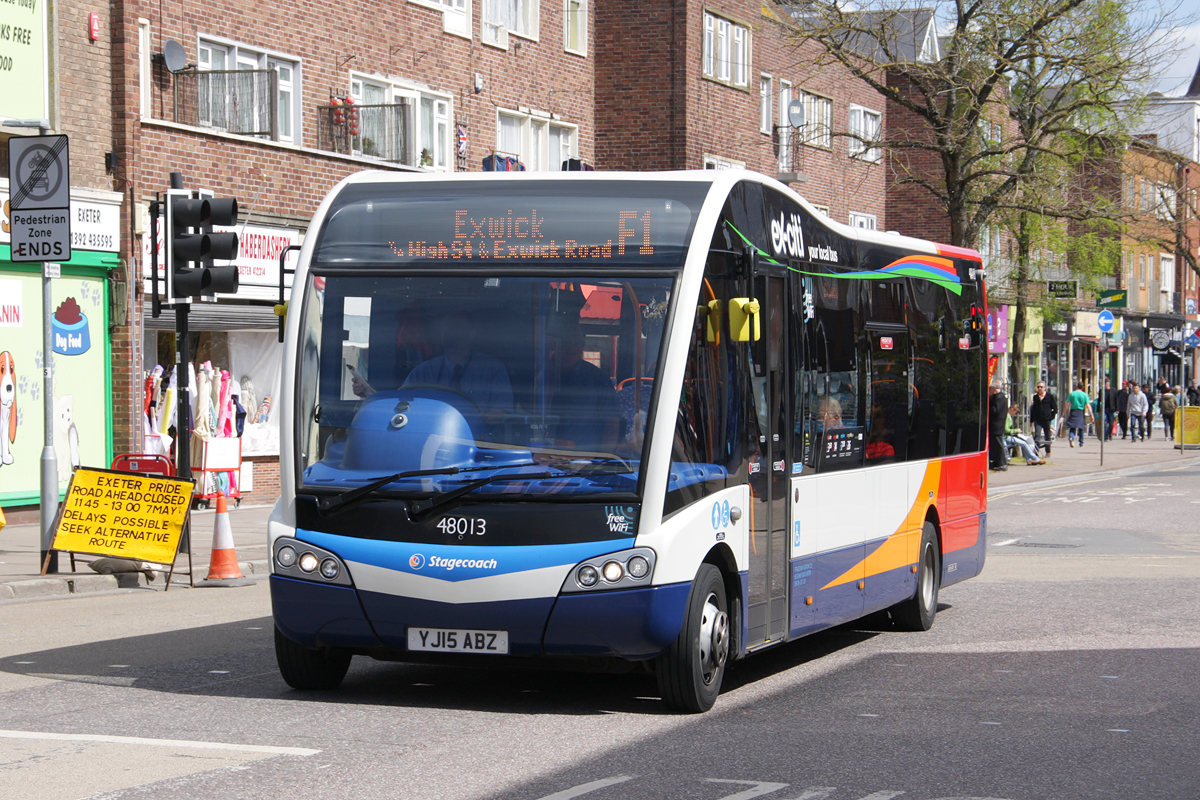 Exeter, Optare Solo SR № 48013