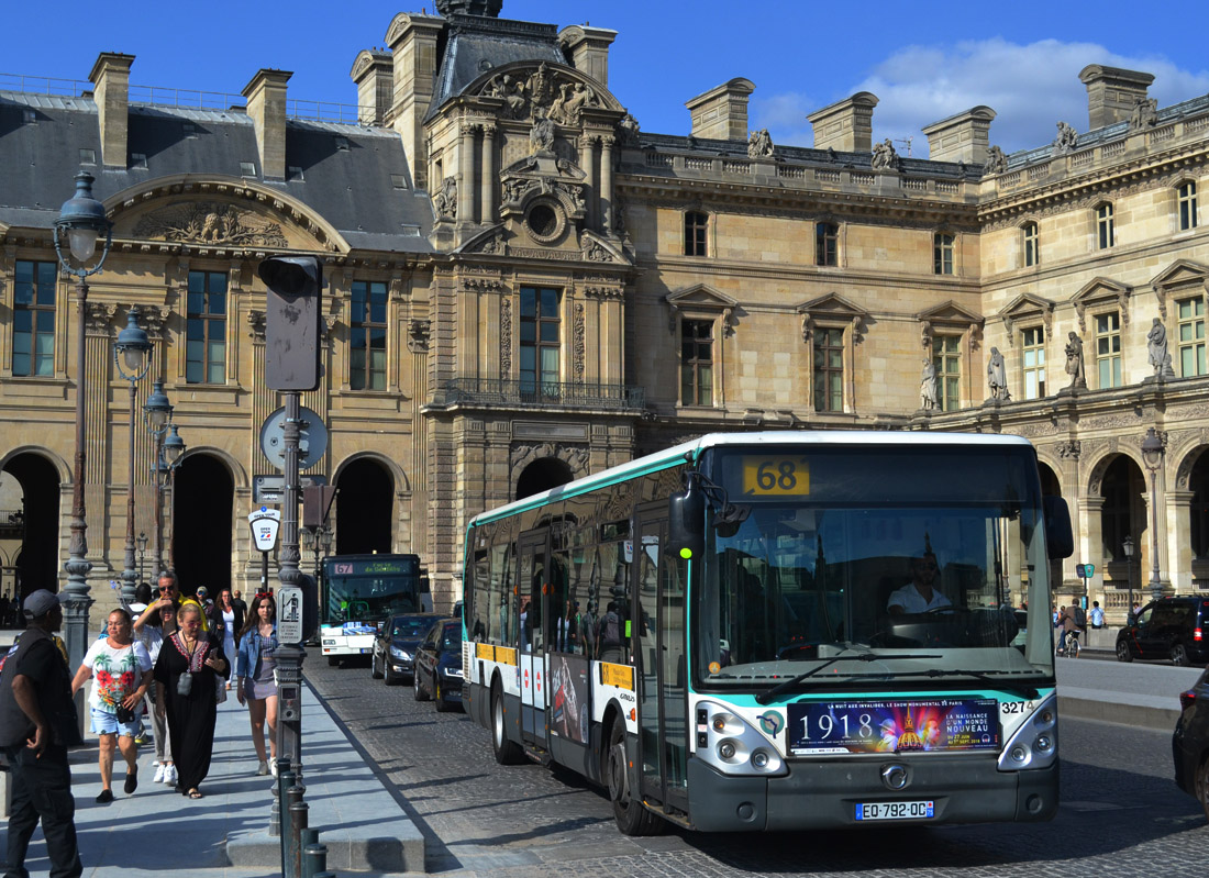 Paris, Irisbus Citelis Line # 3274