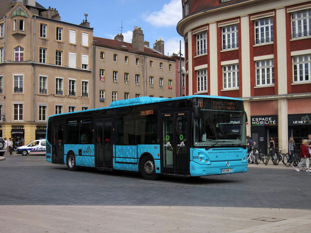 Metz, Irisbus Citelis Line №: 0610