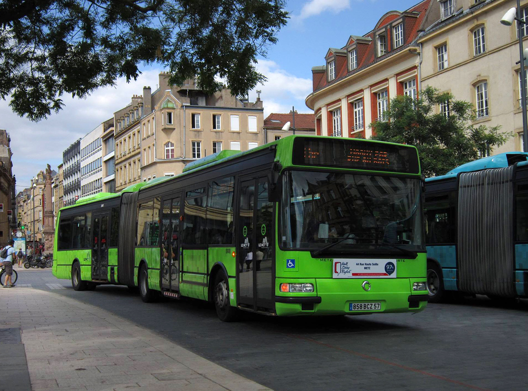 Metz, Irisbus Agora L № 0448