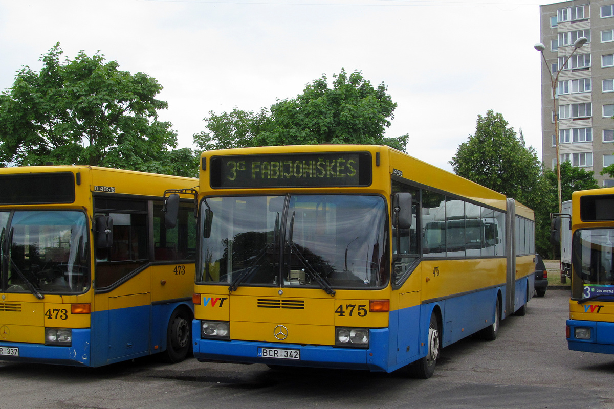 Vilnius, Mercedes-Benz O405G # 475