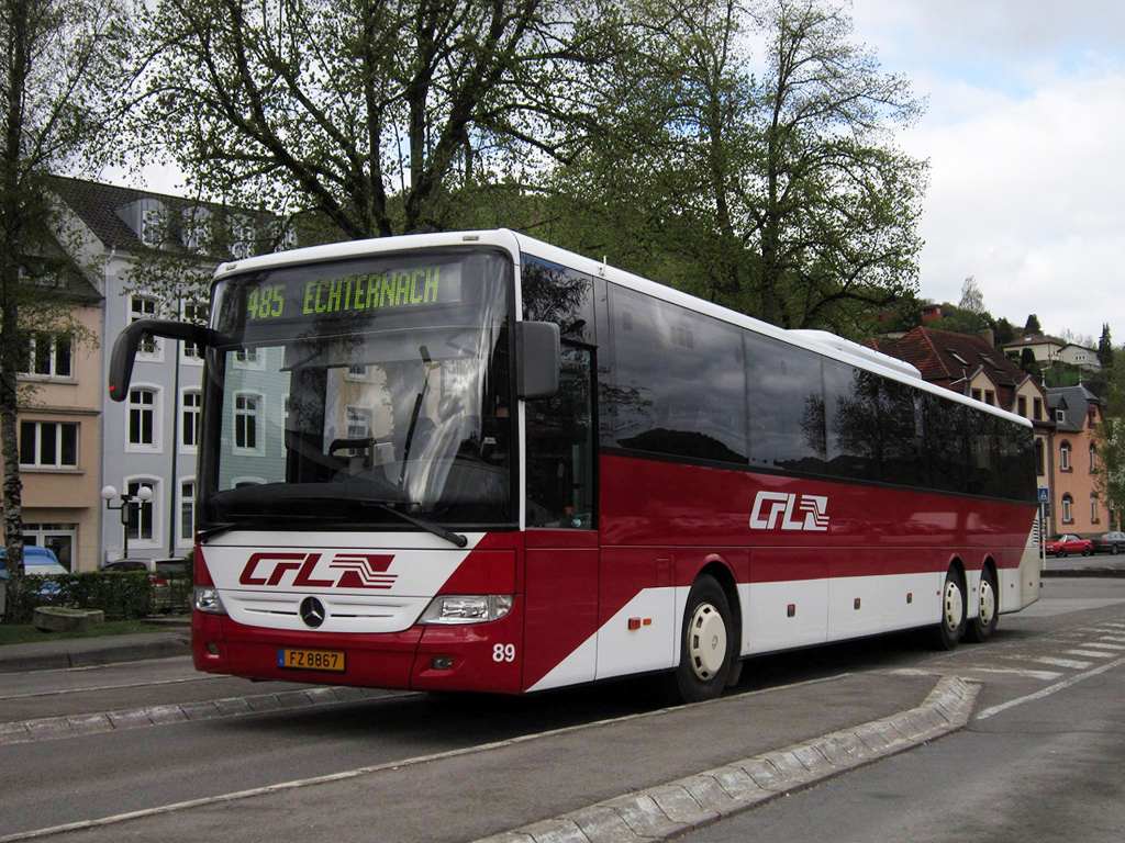 Luxembourg-ville, Mercedes-Benz O550 Integro L II # 89