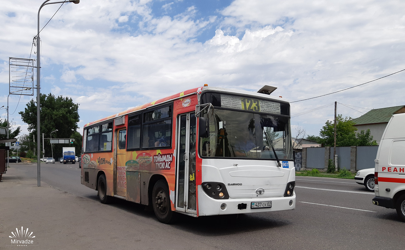 Almaty, Daewoo BS090 (СемАЗ) No. 907