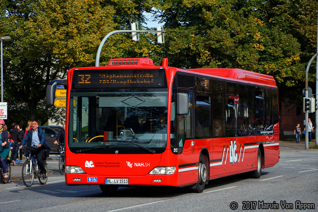 Lübeck, Mercedes-Benz O530 Citaro Facelift LE MÜ # 513