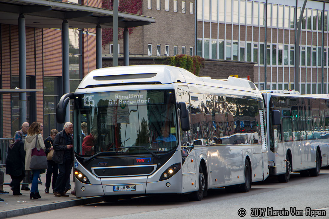 Hamburg, Volvo 7900 Hybrid # 1538
