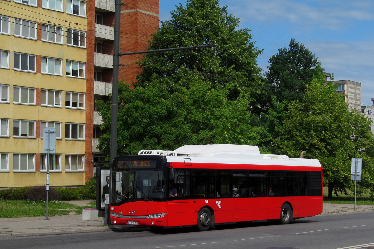 Каунас, Solaris Urbino III 12 CNG № 789