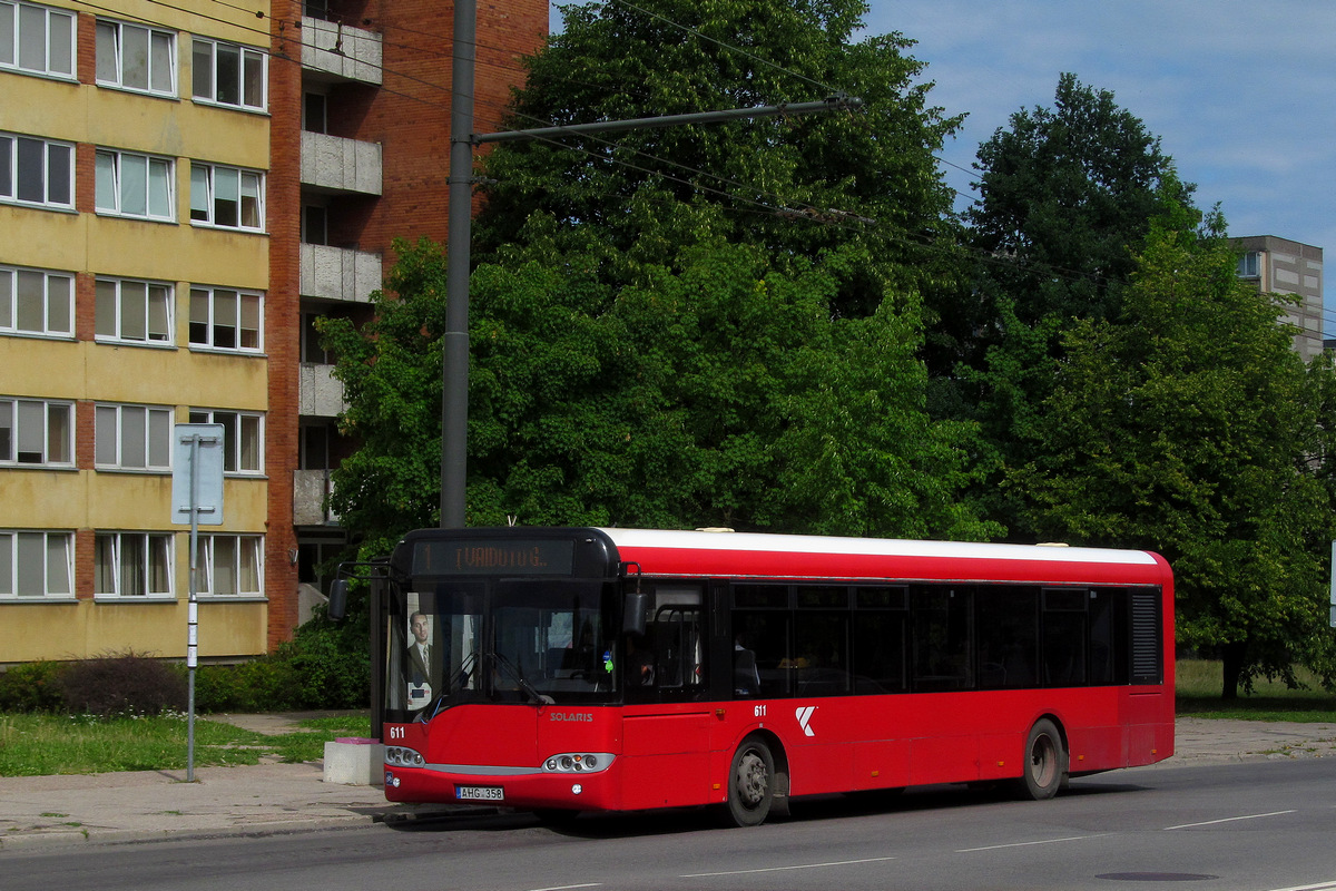Kaunas, Solaris Urbino II 12 No. 611