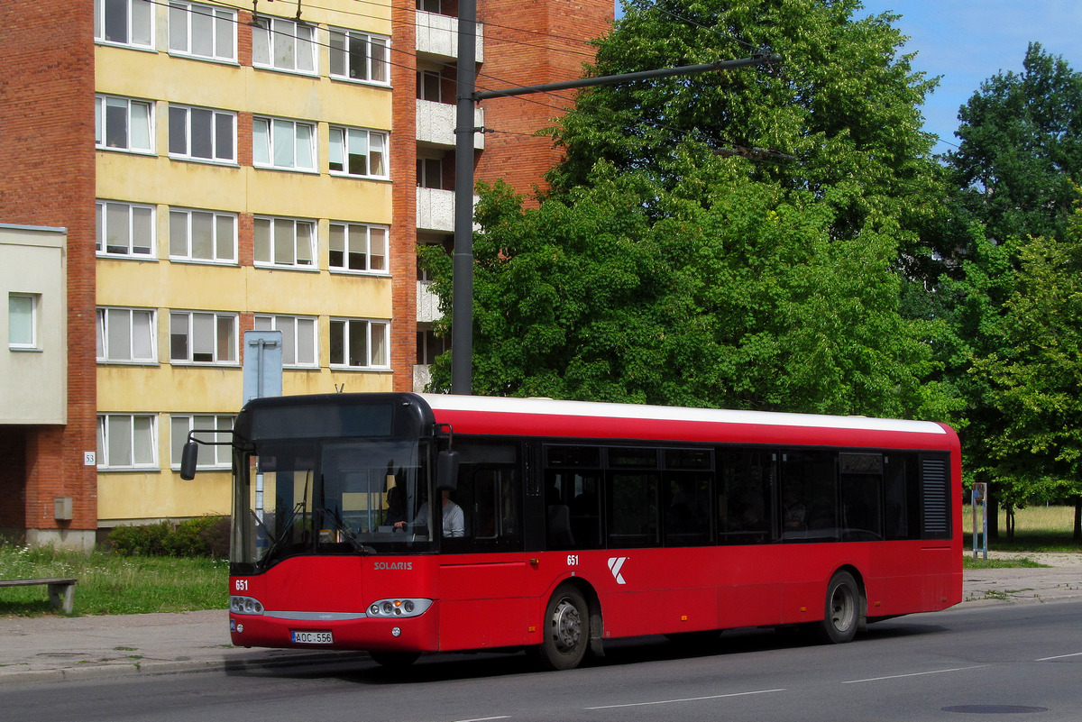 Kaunas, Solaris Urbino II 12 nr. 651