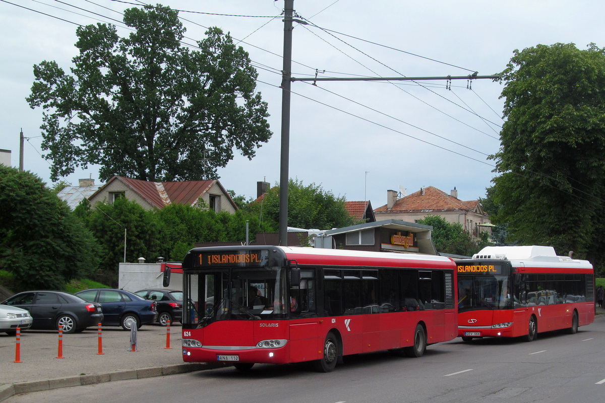Kaunas, Solaris Urbino II 12 № 624