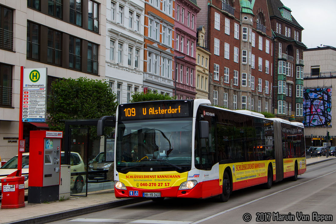 Hamburg, Mercedes-Benz Citaro C2 G № 7433