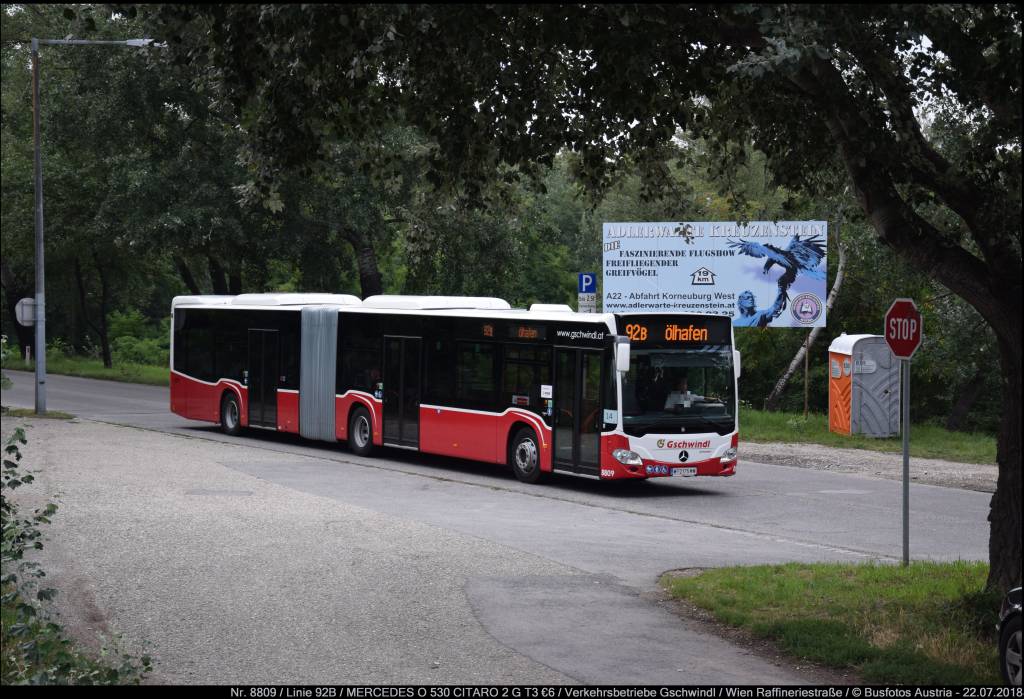 Wiedeń, Mercedes-Benz Citaro C2 G # 8809