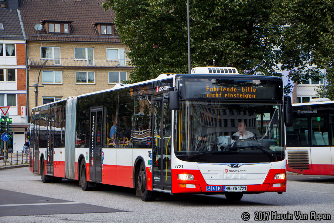 Гамбург, MAN A40 Lion's City GL NG323 № 7721