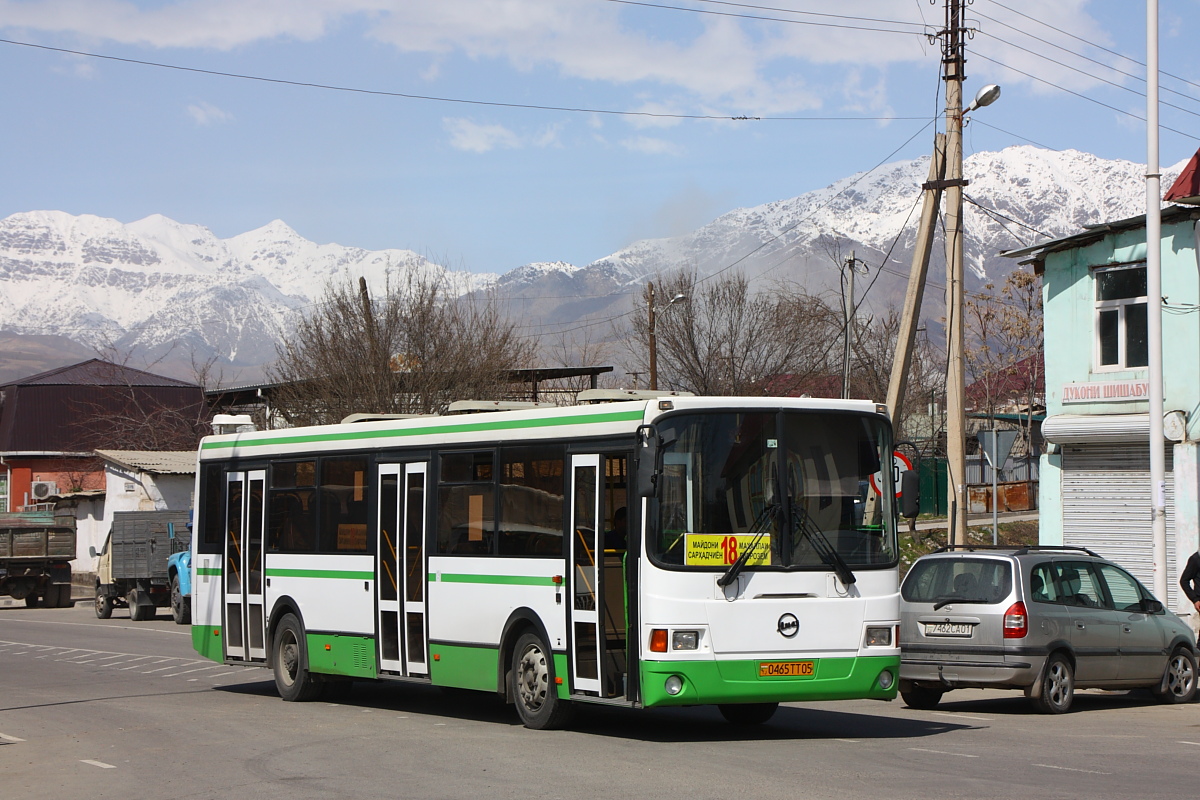Dushanbe, LiAZ-5256.53 # 0465 ТТ 05