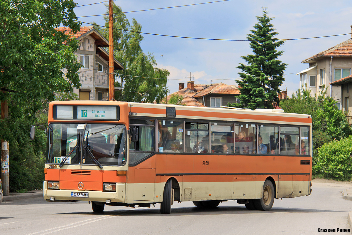 Sofia, Mercedes-Benz O405 № 2859