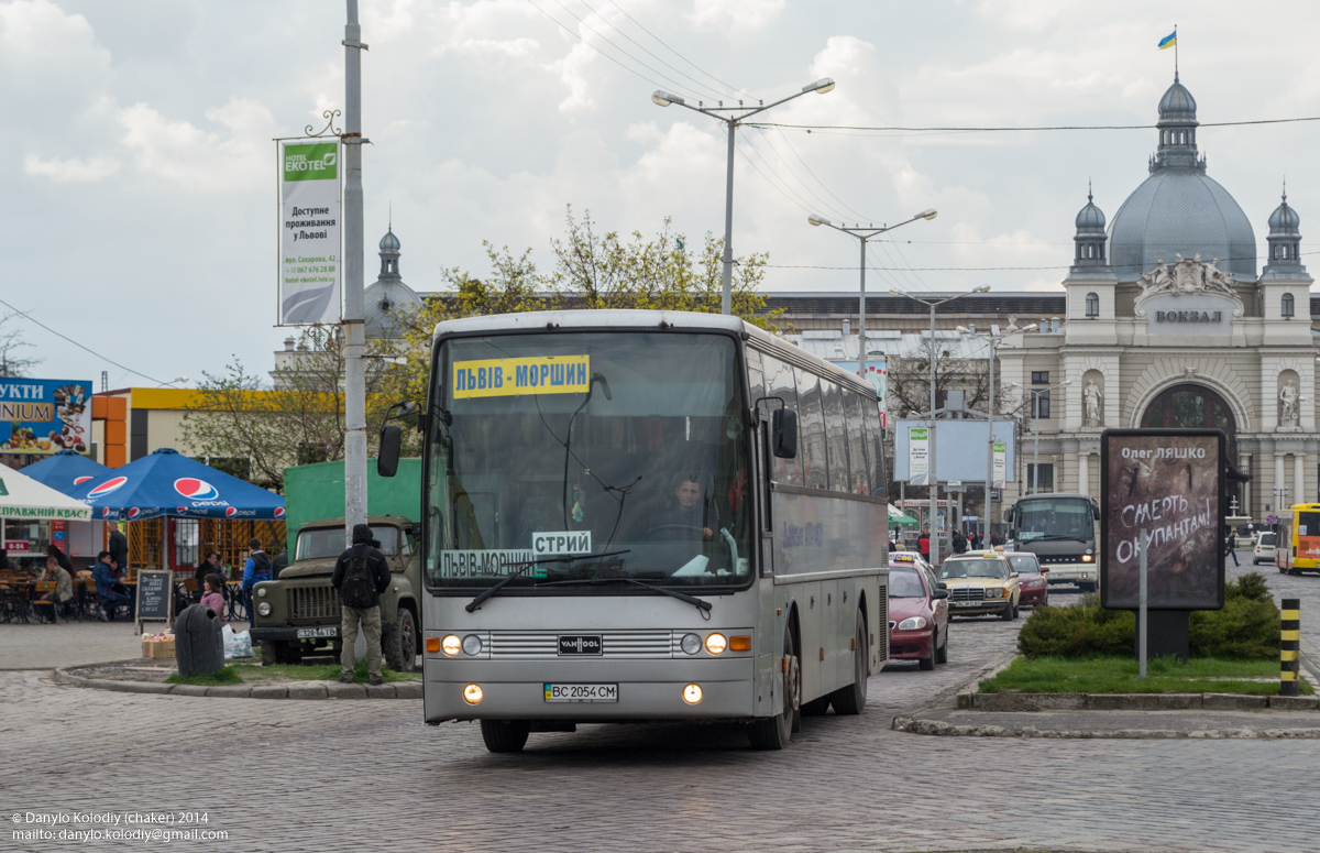 Lviv, Van Hool T815 Alicron # ВС 2054 СМ