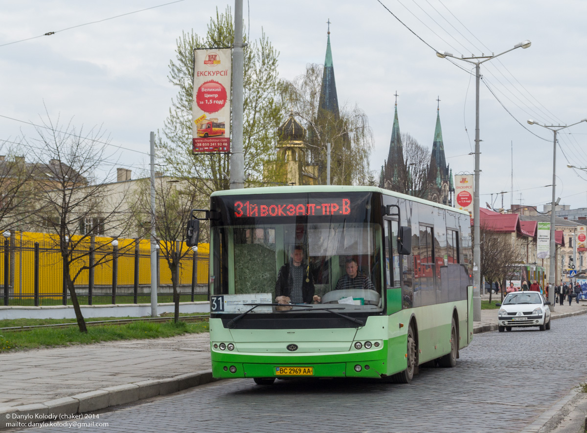 Lviv, Bogdan А60110 # ВС 2969 АА