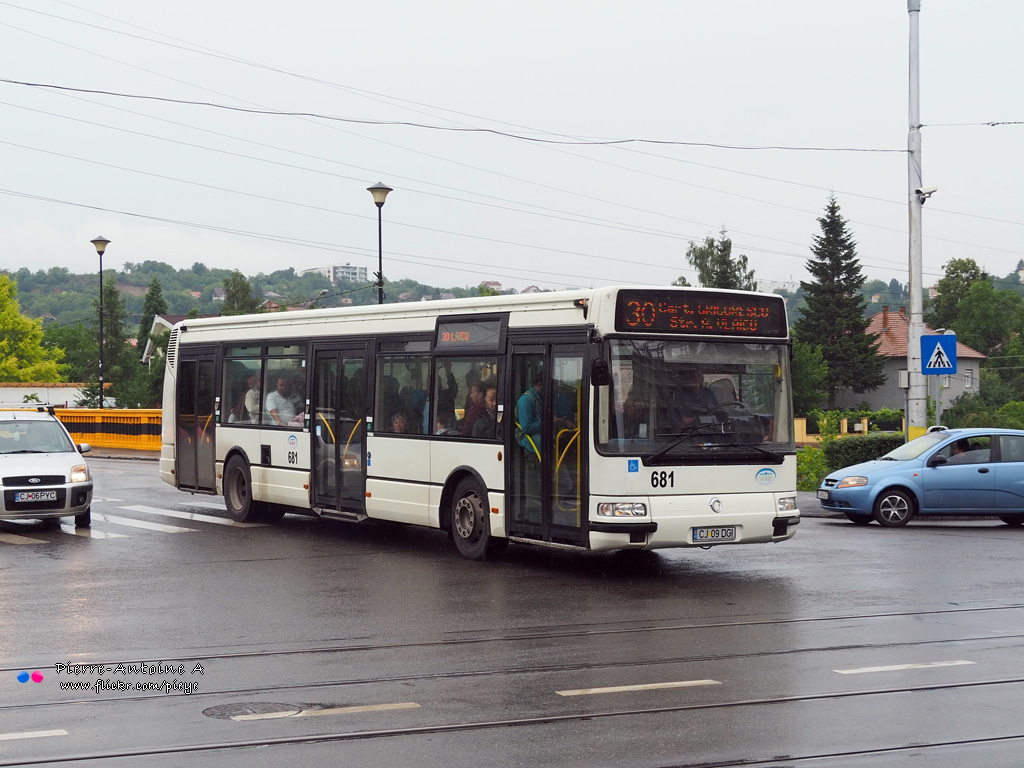 Cluj-Napoca, Irisbus Agora S № 681
