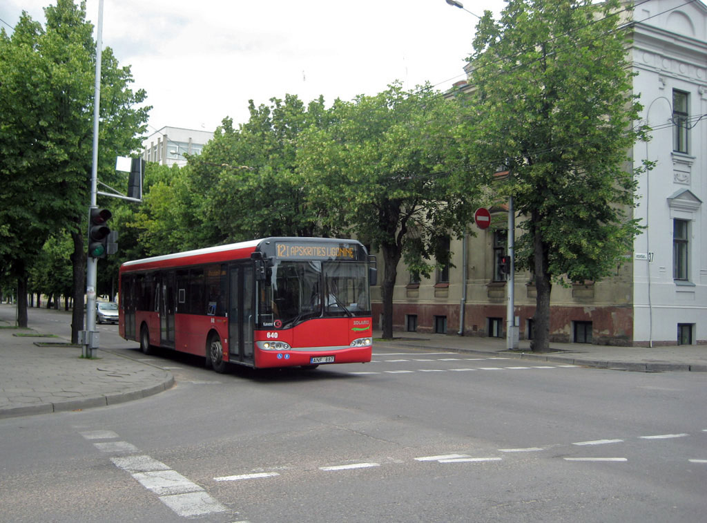 Kaunas, Solaris Urbino II 12 Nr. 640