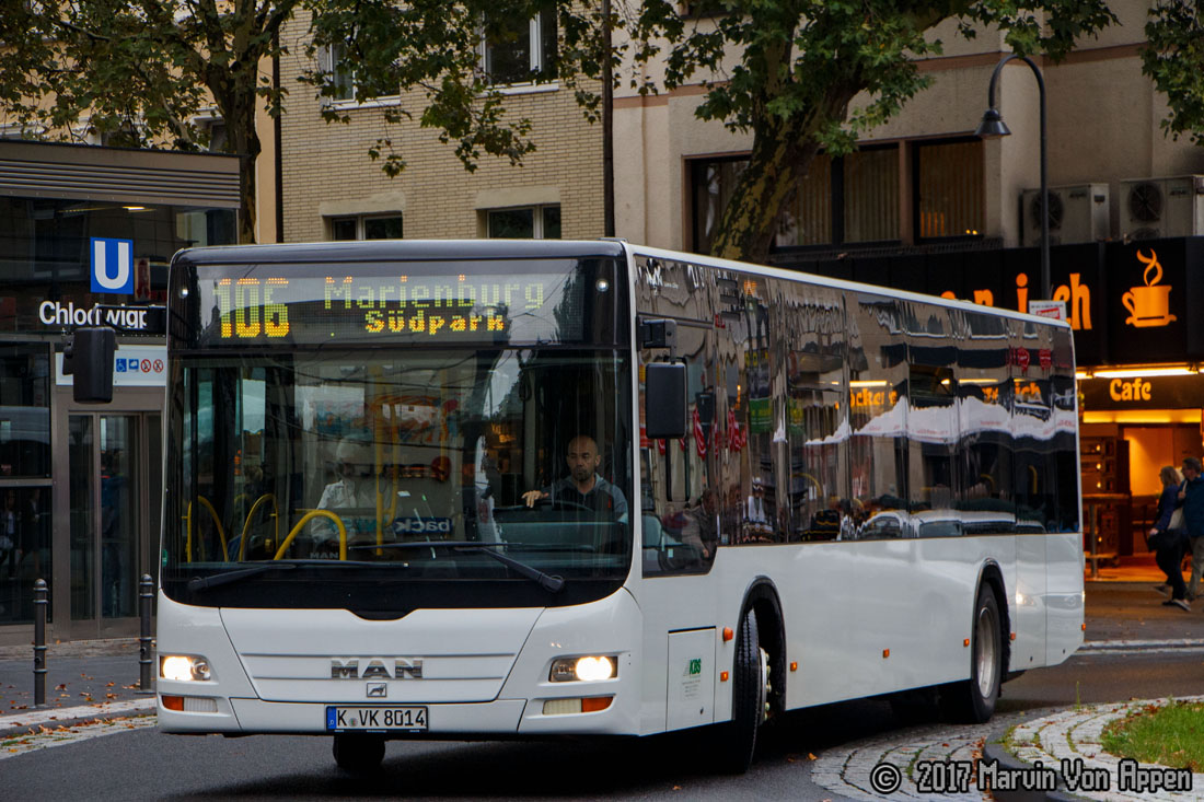 Cologne, MAN A21 Lion's City NL283 # K-VK 8014