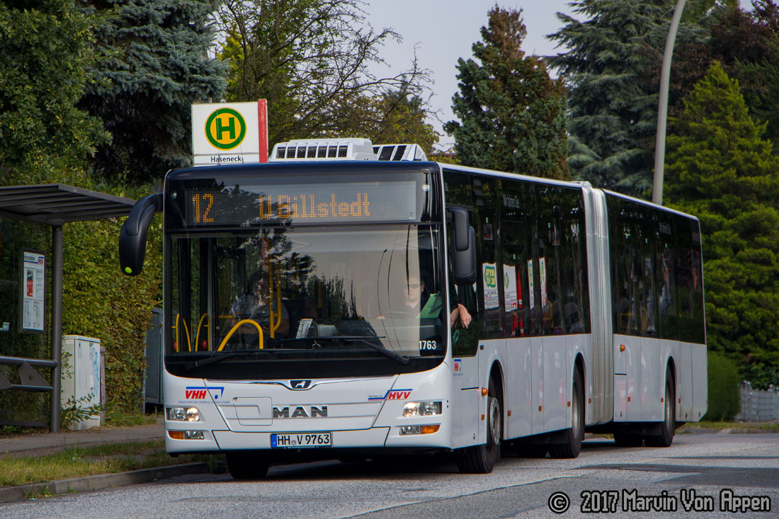 Hamburg, MAN A23 Lion's City G NG323 # 1763