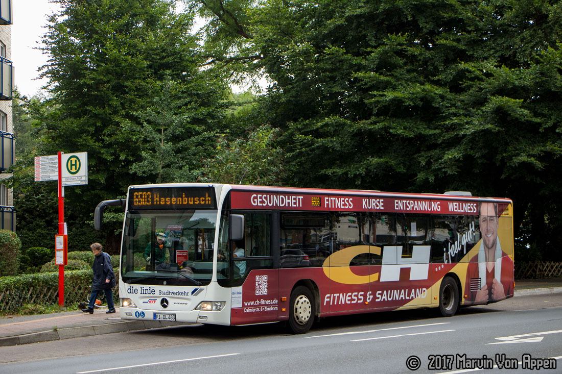 Kellinghusen, Mercedes-Benz O530 Citaro Facelift №: 483