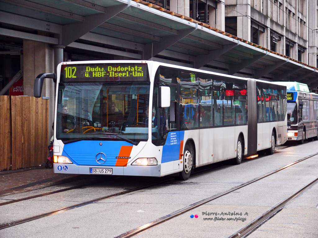 Saarbrücken, Mercedes-Benz O530 Citaro G No. SB-US 279